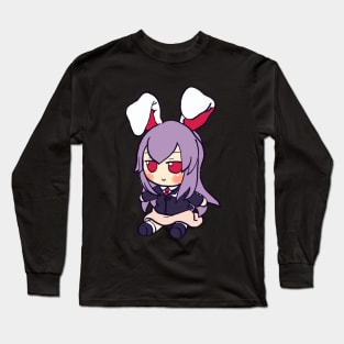 Mudwizard draws pastel reisen udongein inaba fumo plush / touhou memes Long Sleeve T-Shirt